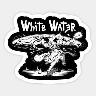 White Water Punk Sticker